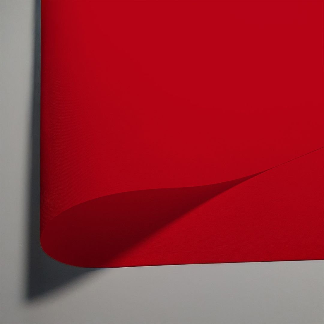1013-1.jpg İthal Mat Stor Perde - Kırmızı - Görsel 1
