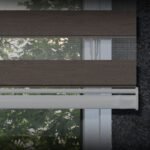 Bambu Zebra Perde - Acı Kahve