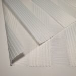 Dar Plise Zebra Perde - Beyaz - Görsel 2