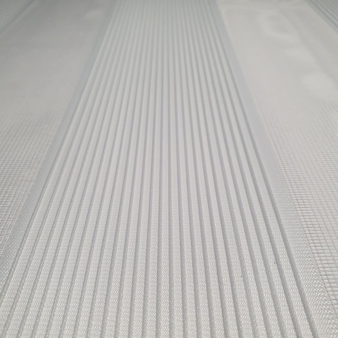 22001-1.jpg Micro Plise Zebra Perde - Beyaz - Görsel 1