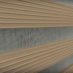 Geniş Plise Zebra Perde - Bej - Görsel 2