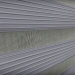 Geniş Plise Zebra Perde - Gri - Görsel 2