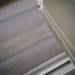 Modern Zebra Perde - Gri