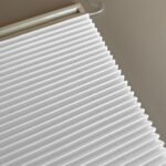 Plicell Plain Cam Balkon Plise Perde - Beyaz